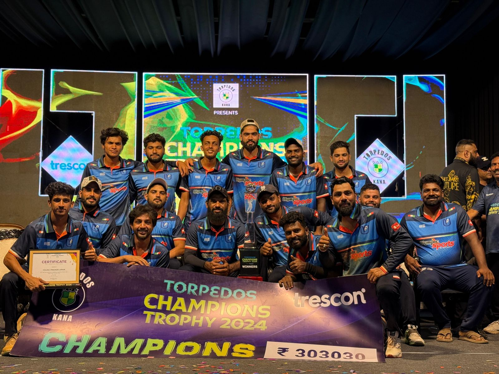 ಟಾರ್ಪೆಡೋಸ್ ಚಾಂಪಿಯನ್ಸ್ ಟ್ರೋಫಿ 2024: ಉರ್ವಾ ಚಾಂಪಿಯನ್ಸ್ ಪ್ರಶಸ್ತಿ, ಎಸ್‌ಡಿಸಿ ಜೇಪ್ಪು ರನ್ನರ್-ಅಪ್ – ರೆಕಾರ್ಡ್ ಬ್ರೇಕಿಂಗ್ ಅಭಿಮಾನಿಗಳು